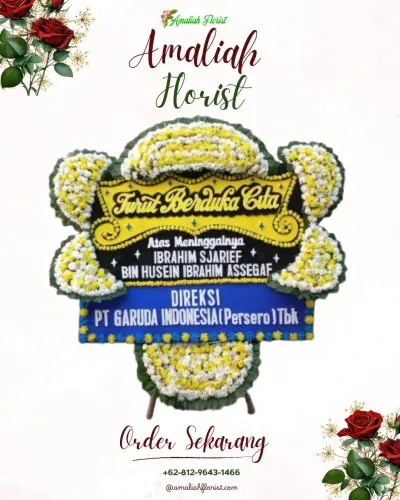 Papan Bunga Duka di Kucur